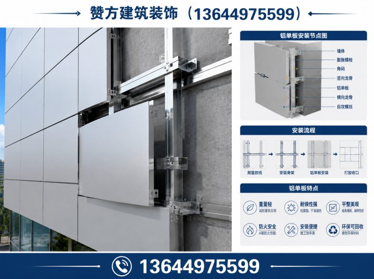 康平县源头铝单板生产展示图